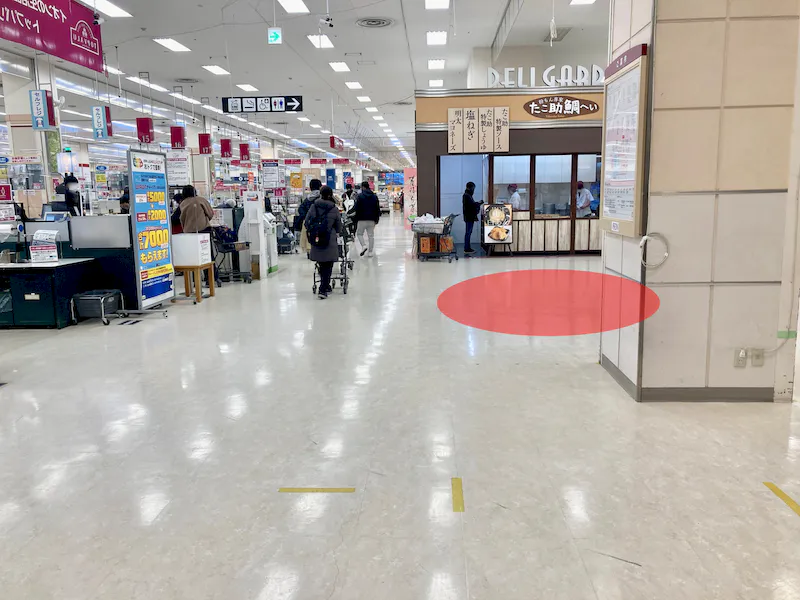 【イオン鎌ヶ谷ショッピングセンター】プロモーションに最適なショッピングセンター食料品売場に隣接したイベントスペース（A）の画像4