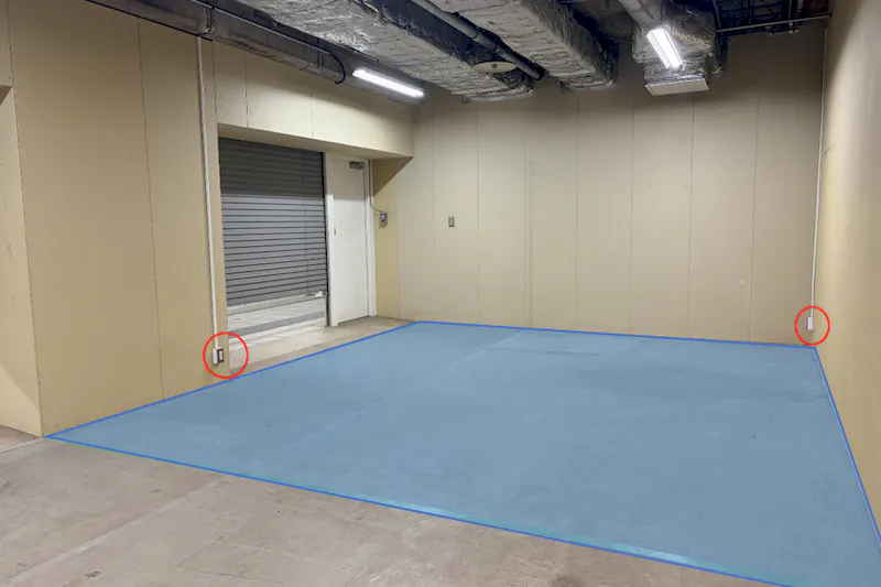 【横浜市営地下鉄ブルーライン関内駅・改札外A区画（改札側）】物販、食物販のポップアップストアに最適な人通りの多い改札外イベントスペース