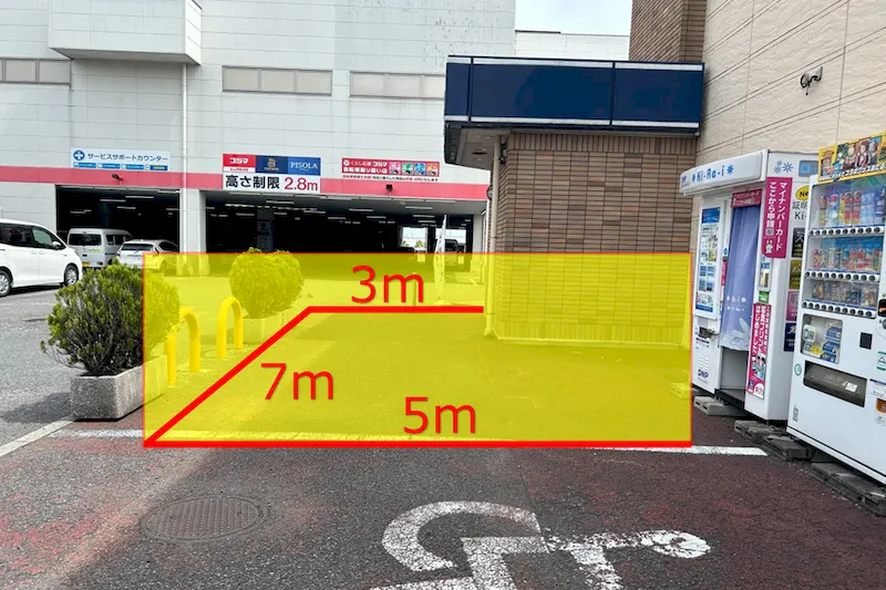 【TSUTAYA福生店】キッチンカーや食物販、プロモーションに適した屋外イベントスペースB