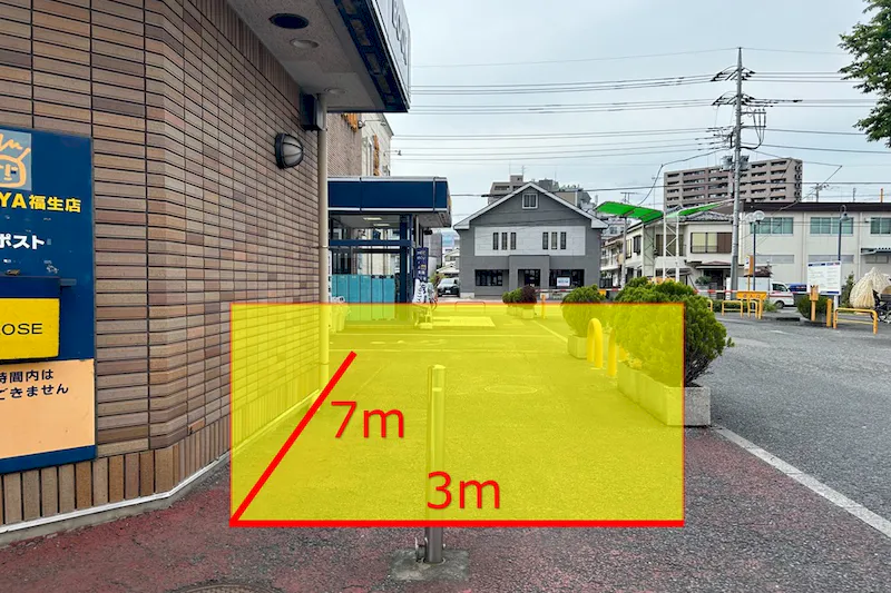 【TSUTAYA福生店】キッチンカーや食物販、プロモーションに適した屋外イベントスペースB