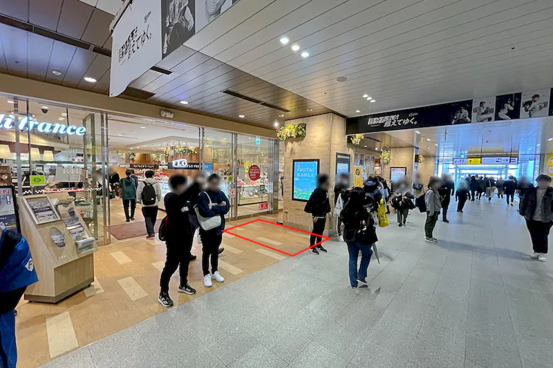 【ペリエ海浜幕張】食や雑貨等の小規模ポップアップに最適なJR海浜幕張駅改札正面にあるスペース