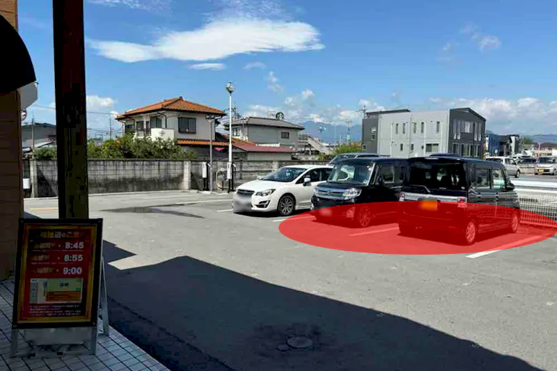 【ダイナム西那須野店｜割引キャンペーン実施中】キッチンカー出店やプロモーションイベントに最適なアミューズメント施設のイベントスペース（店舗左側）