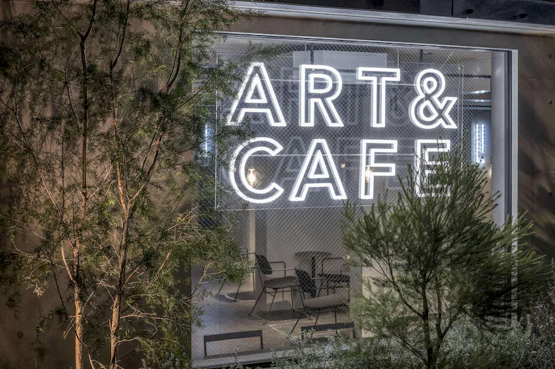 【築地駅4分】個展やグループ展等のアートギャラリー用途に最適なデザイナーズホテルのギャラリースペース