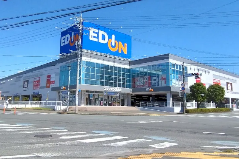【エディオン清水店】ポップアップ・プロモーション・キッチンカーの出店に適した入口前スペース