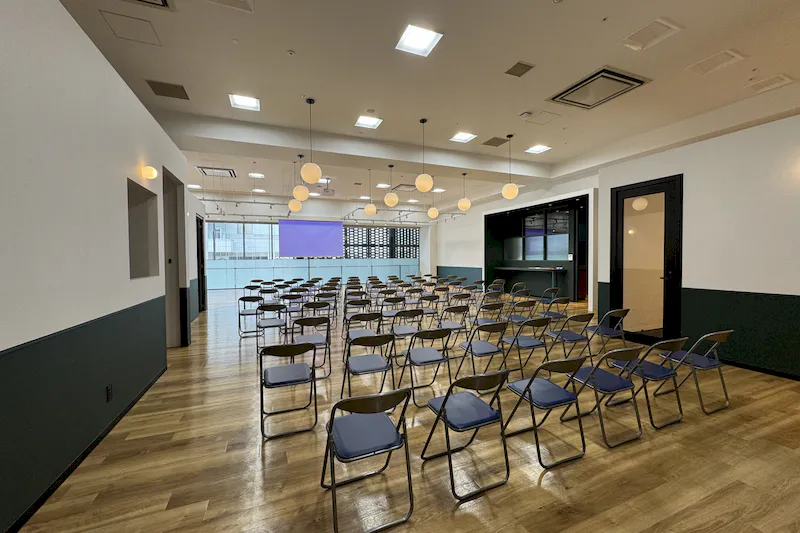 【つくば駅2分】セミナー・会議に使えるプロジェクター付きのアクセス良いイベントスペース