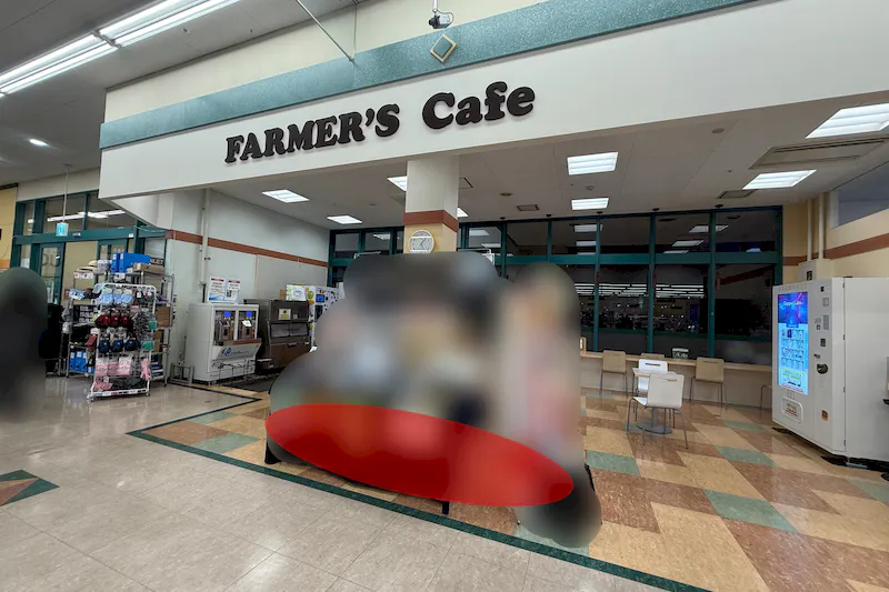 【JAファーマーズ安中店】 食物販やPRに活用可能な店内イートインスペース
