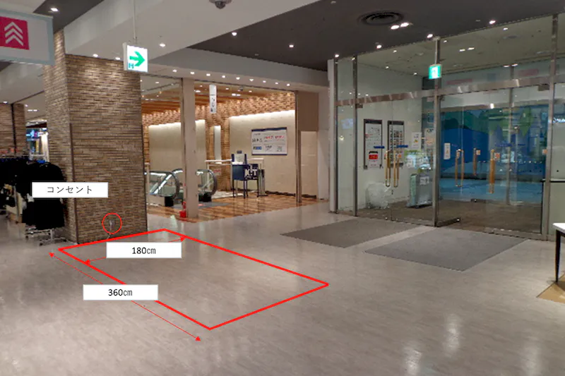 【アルカキット錦糸町】1階 エントランス5前特設会場