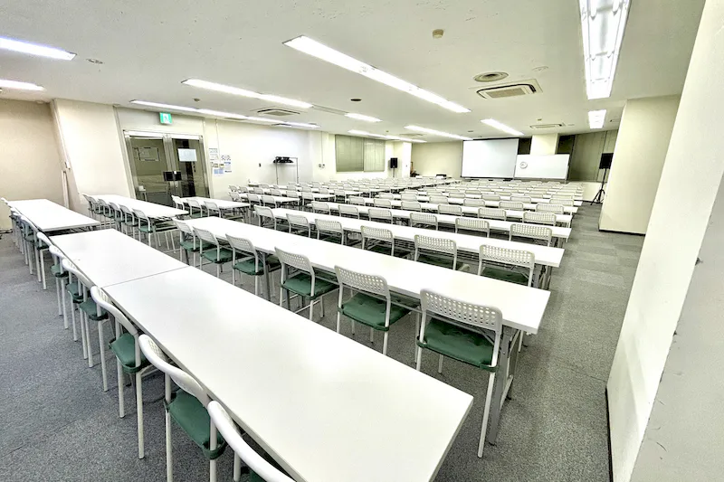 【青葉通一番町駅1分】会議やセミナーに適した150名程度収容可能なレンタルスペース