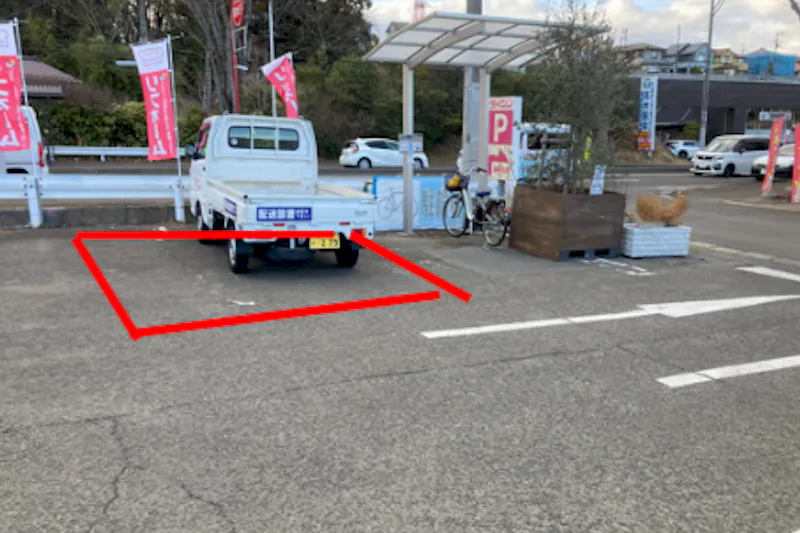 【ダイシン長命ヶ丘店】駐車場　キッチンカーの出店やテント形式のイベント実施に最適な屋外の催事イベントスペース