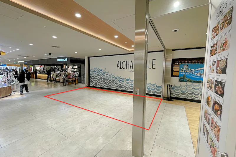 【ペリエ千葉／JR千葉駅直結】アパレル・ファッション関連のポップアップストアや物販会場に適した駅直結ショッピングセンター5階エスカレーター横のイベントスペース