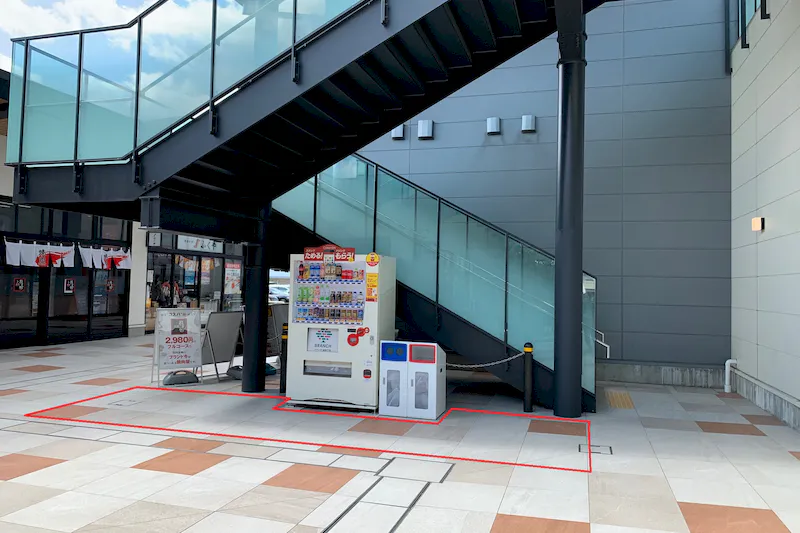 【BRANCH福岡下原】プロモーションや物販用途での利用が可能な商業施設の共有通路スペースの画像