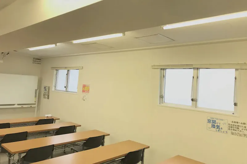 【高崎白銀ビル貸会議室】第二会議室（47㎡）|最大30名収容・設備無料|販売利用OK