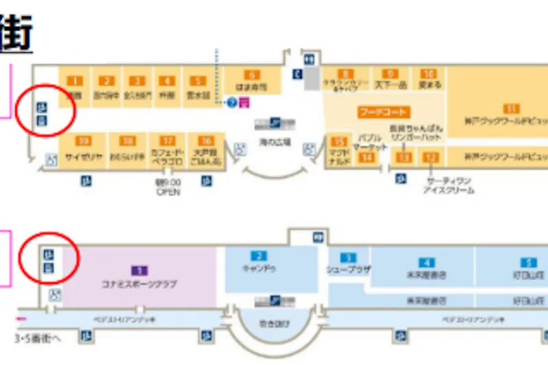 【イオン明石ショッピングセンター*】エレベーター
