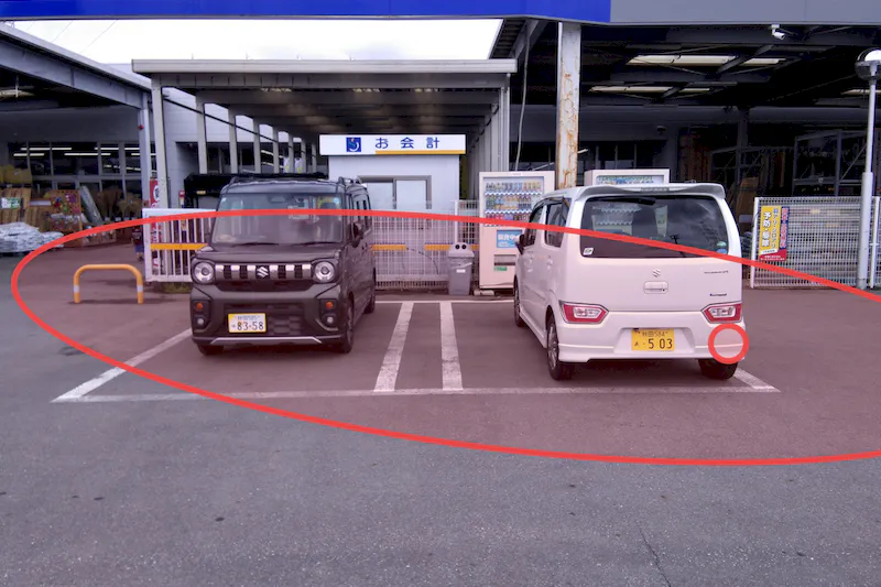 【サンデー秋田御野場店】屋外駐車場　キッチンカーの出店に最適なホームセンター内駐車場の屋外イベントスペース