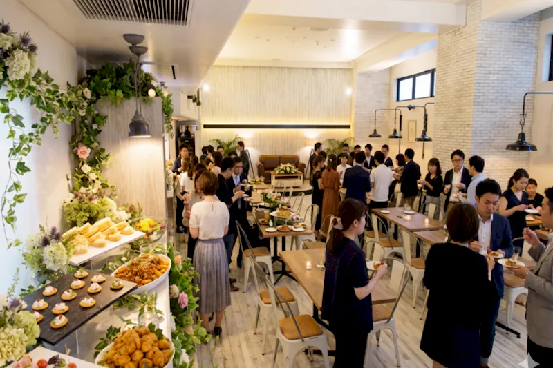 【恵比寿駅3分】展示会やクローズドなイベントに適した洗練されたゴージャスな空間
