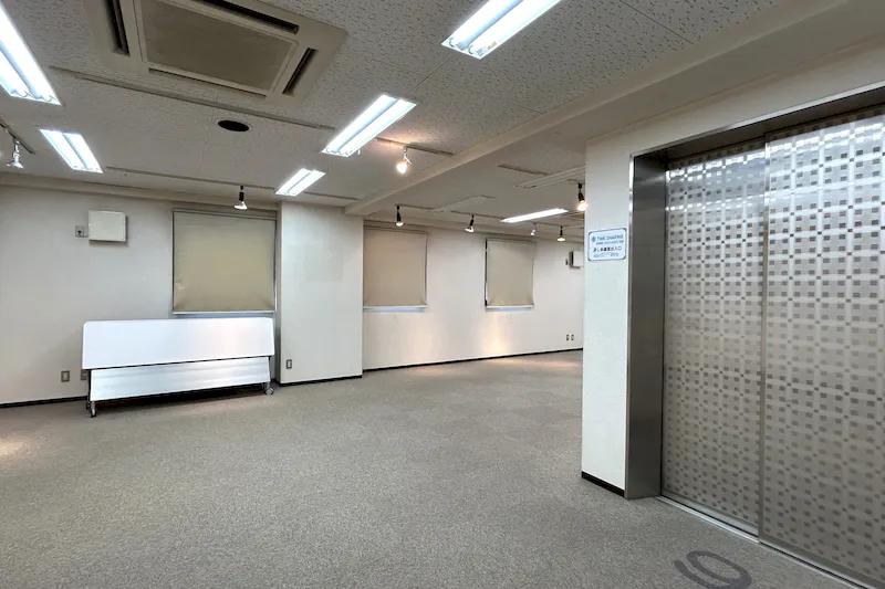 【TIME SHARING 田原町 USUI ANNEX｜田原町駅5分】企画に合わせてレイアウトを変えられる6階イベントスペース