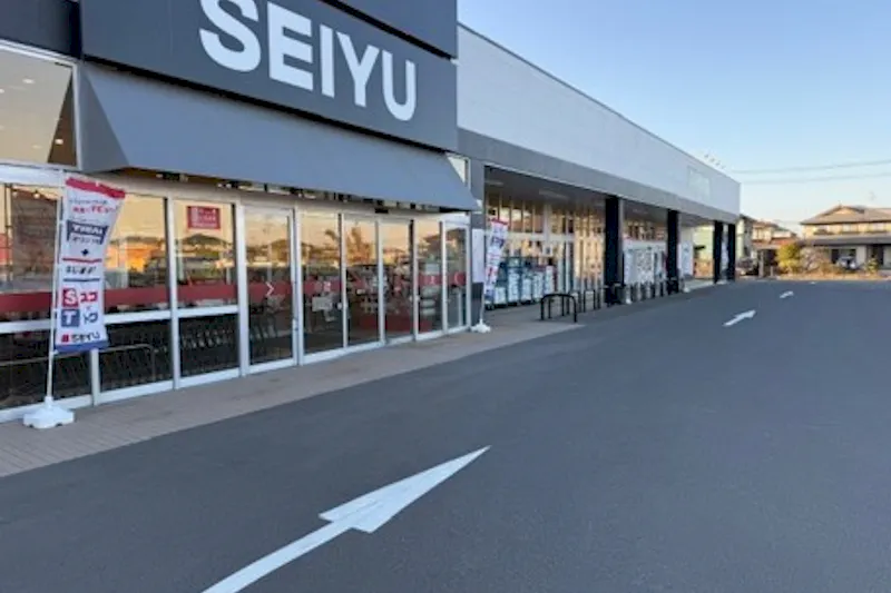 【西友　吉岡店】屋外駐車場　キッチンカー、食物販のポップアップストアに最適なスーパー屋外駐車場の催事イベントスペース