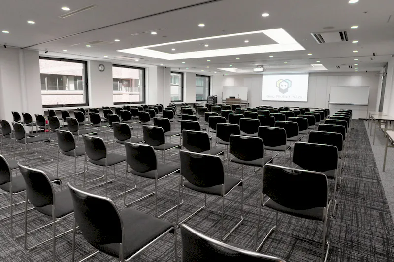 【銀座駅2分】展示会や招待制販売会、セミナー利用等に適した広さを選べる会議室スペース