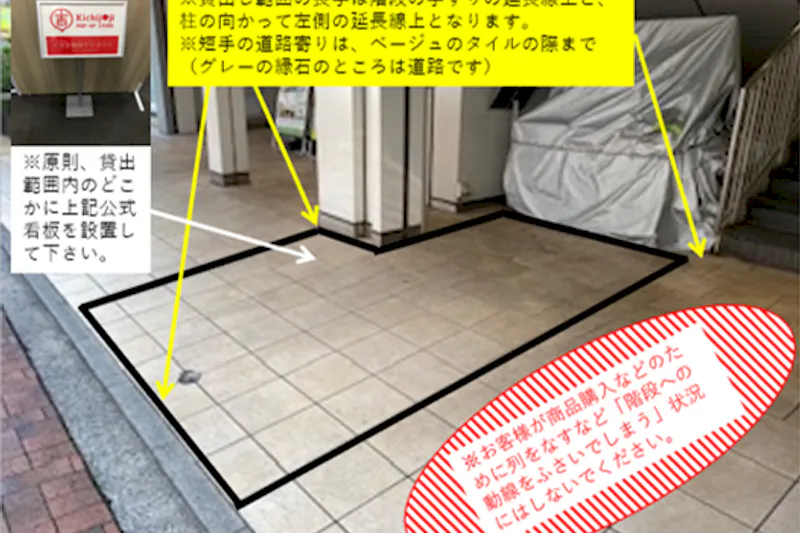 【吉祥寺駅2分】ポップアップストアや催事に適したPR効果の高い路面スペース