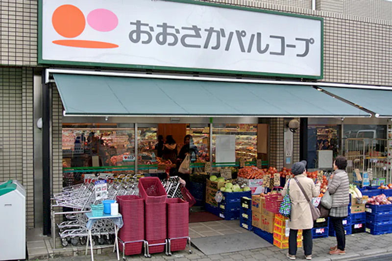 【おおさかパルコープ星ヶ丘店】物販イベント等に適した店頭入り口横スペースの画像