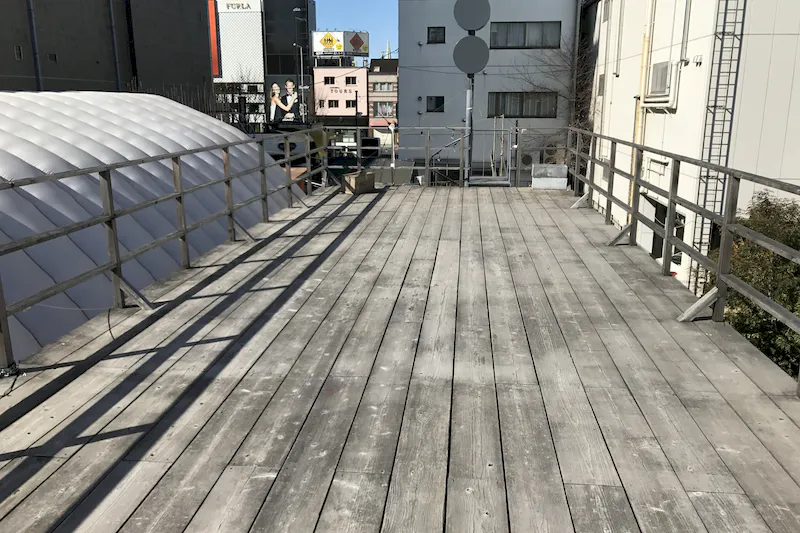 【表参道駅2分】ダイニングカフェの屋上スペース