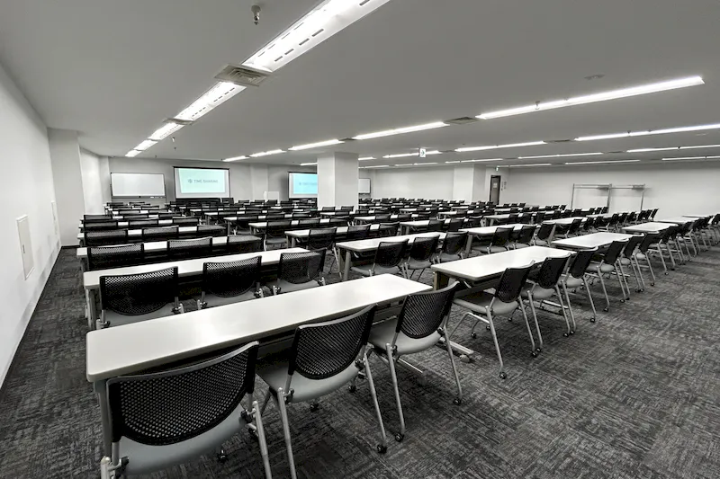 【TIME SHARING 虎ノ門PFビル B1F｜虎ノ門ヒルズ駅3分】174名着席のイベントスペース