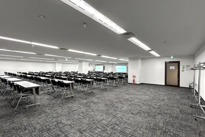 【TIME SHARING 虎ノ門PFビル B1F｜虎ノ門ヒルズ駅3分】174名着席のイベントスペース