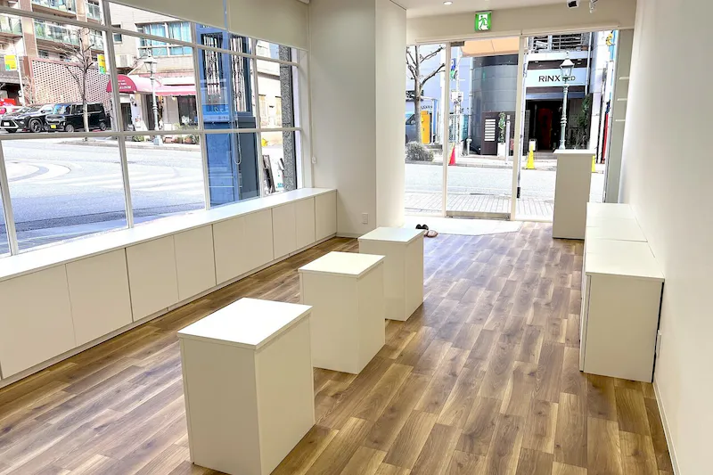 【阪急神戸三宮駅10分】ポップアップストアや展示会に最適な路面に面した視認性抜群のレンタルスペース