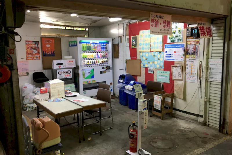 【浜マーケット】ポップアップストアや出張販売に適したなつかしーいレトロな商店街にあるイベントスペース