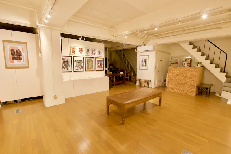 【目黒通り東】アートやアパレルの展示会に適した隠れ家的な地下ギャラリー