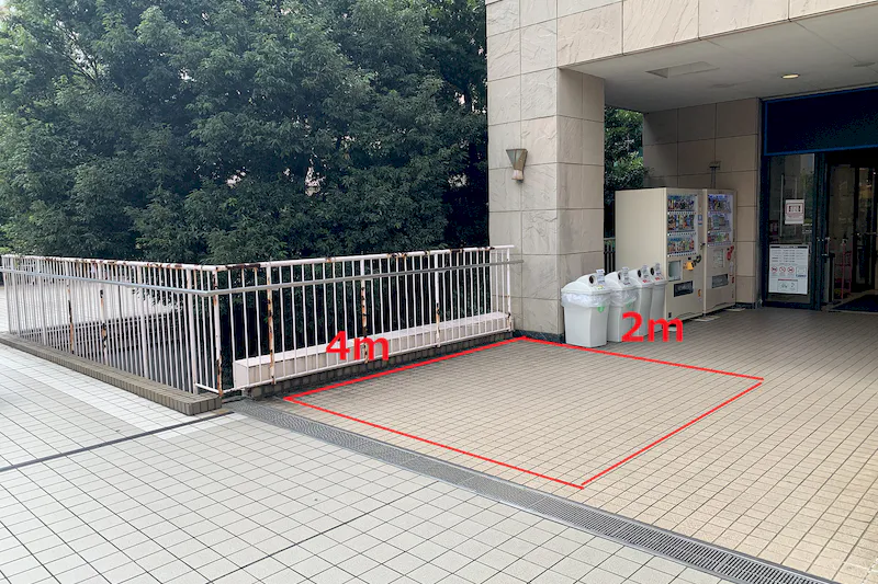 【イオンスタイル新百合ヶ丘】PR、催事などの各種イベントに活用できる歩道に面したエレベーターホール前のイベントスペースのメイン画像