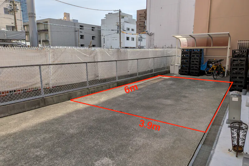 【中津駅7分】ウメキタエリア/梅田スカイビル1分|SAKE醸造所前の駐車スペース（キッチンカー可）