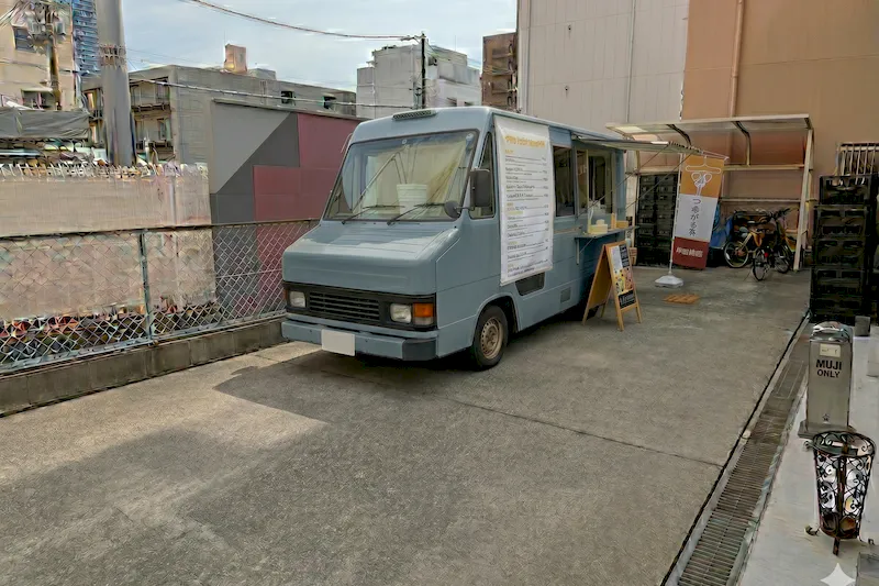 【中津駅7分】ウメキタエリア/梅田スカイビル1分|SAKE醸造所前の駐車スペース（キッチンカー可）の画像