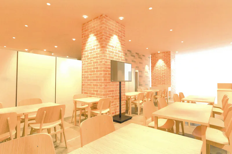 【コミュニティー フードホール 大阪・日本橋】食物販やプロモーションイベントに適したコミュニティフードホール内のイベントスペース(27.5㎡)