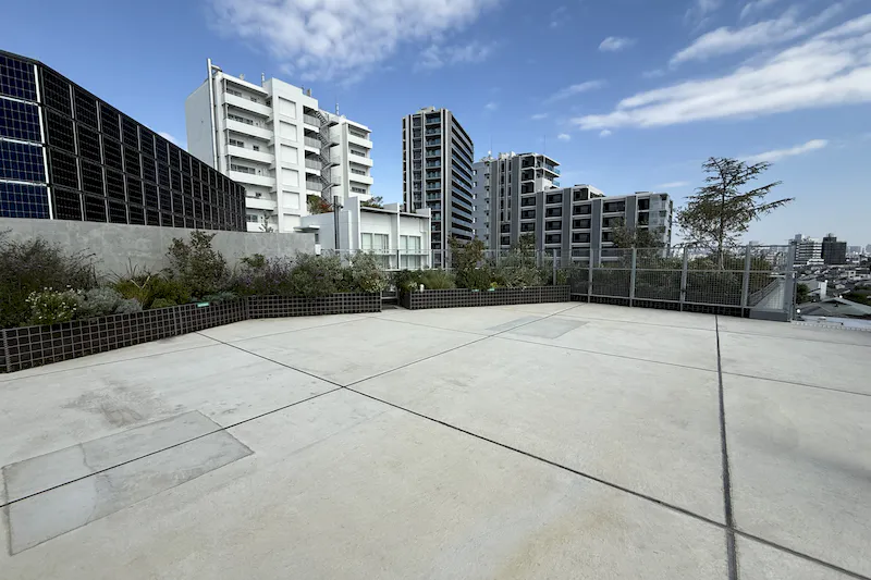 【KOMAZAWA Park Quarter】【駒沢大学駅徒歩１分】駒沢の街を一望できる屋上イベントスペース「KOMAZAWA Park Quarter Rooftop」