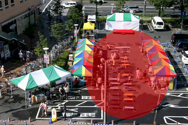 【トピレックプラザ】大型の展示販売会やPRイベントに最適な複合商業施設にある400㎡の屋外イベントスペース