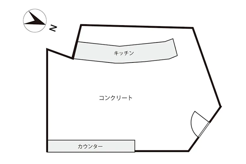 【千歳船橋駅10分】アパレルの展示会に適したシャンデリアが映えるカフェ併設のスペース(カフェ)