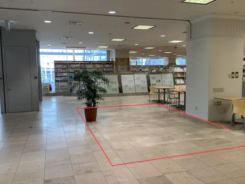 【東京ビッグサイト駅 直結／TFTビル(区画③)】オフィスワーカー向けのプロモーションイベントや物産展等に最適なイベントスペース(2F出入口付近)の画像3