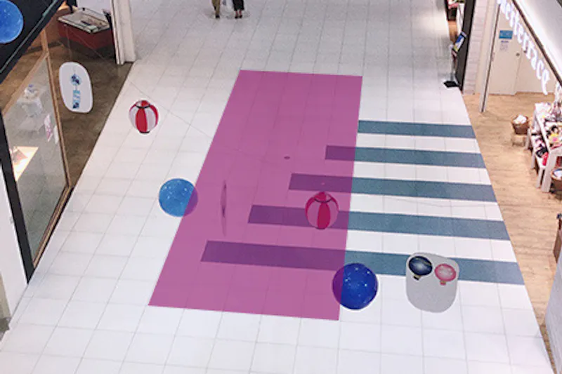【イオンモール土浦*】１F A通路の画像