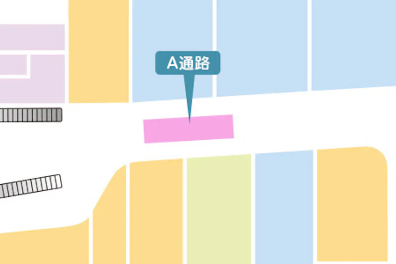 【イオンモール土浦*】１F A通路