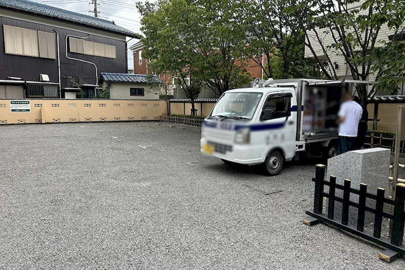 【南柏駅9分】食物販に最適な地域に密着した寺院内の駐車場スペース
