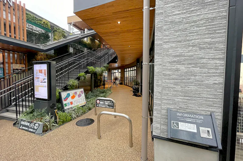 【イオンタウン旗の台／旗の台東口通り商店街】小規模物販や各種プロモーションイベントに最適な商店街内にある都心型ショッピングセンターの軒下スペース