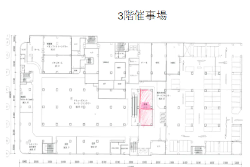 【イオン能代店】3F催事場 販促プロモーションや物販に最適なスーパー店内催事イベントスペース