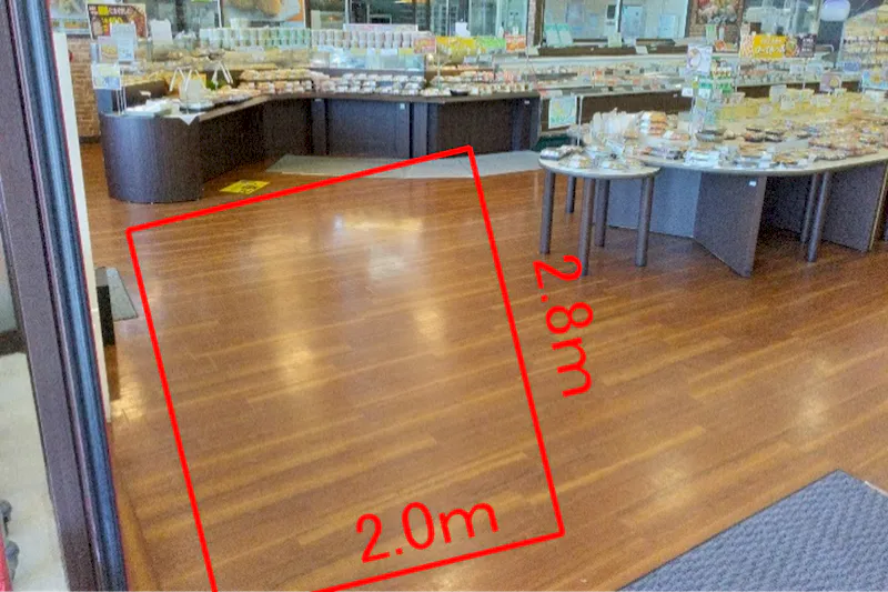 【マックスバリュ能代北店】総菜売り場前催事場 販促プロモーションや物販に最適なスーパー店内催事イベントスペース
