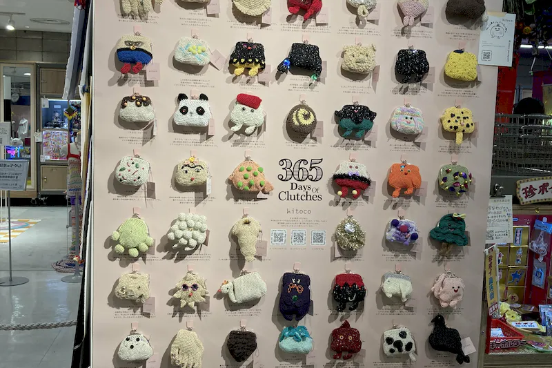 【ラフォーレ原宿／明治神宮前駅1分】愛と狂気のマーケット 個展等のアート展示、雑貨の展示販売に最適、販売スタッフ不要な壁面展示スペース(ウォール)