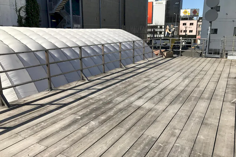 【表参道駅2分】ダイニングカフェの屋上スペース