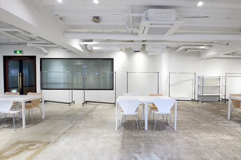 アパレル系の展示会に最適なスペースです