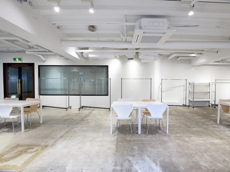 アパレル系の展示会に最適なスペースです
