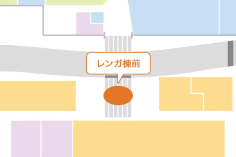 【イオンモール四日市北*】館外レンガ棟前