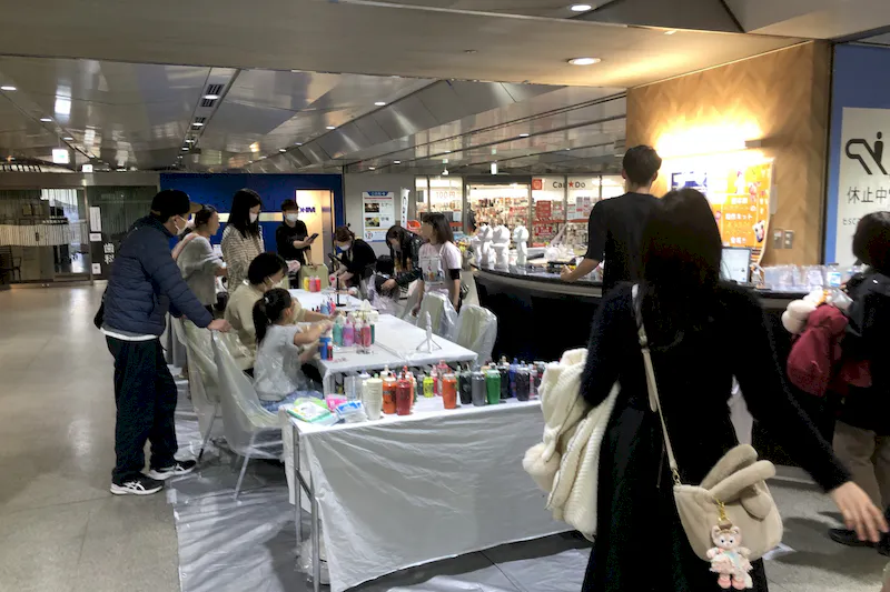 【東京シティエアターミナル/水天宮前駅直結】ポップアップストアやプロモーションに適した駅直結のショッピングセンター内2階にあるイベントスペース